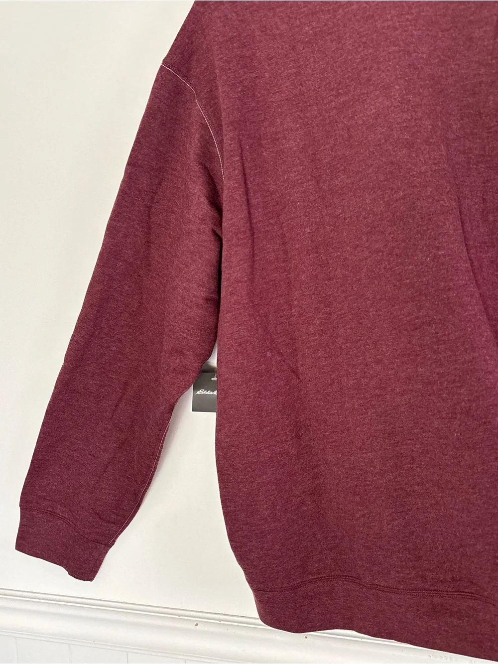Eddie Bauer Fleece Crewneck Sweatshirt Men’s 2XL NEW Layering Outdoor Cozy A17